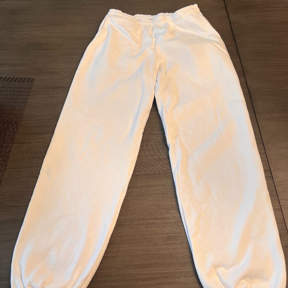 Los Angeles Apparel Men's Fleece Sweatpants, size Medium, like new